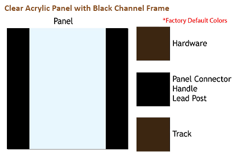 Clear Black Factory Default Colors