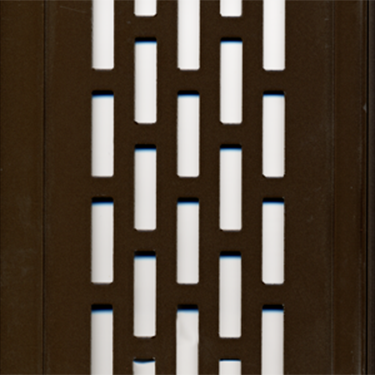 Bronze Perforated - Available only up to 8'-1'