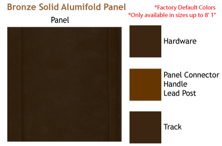 Bronze Solid Factory Default Colors