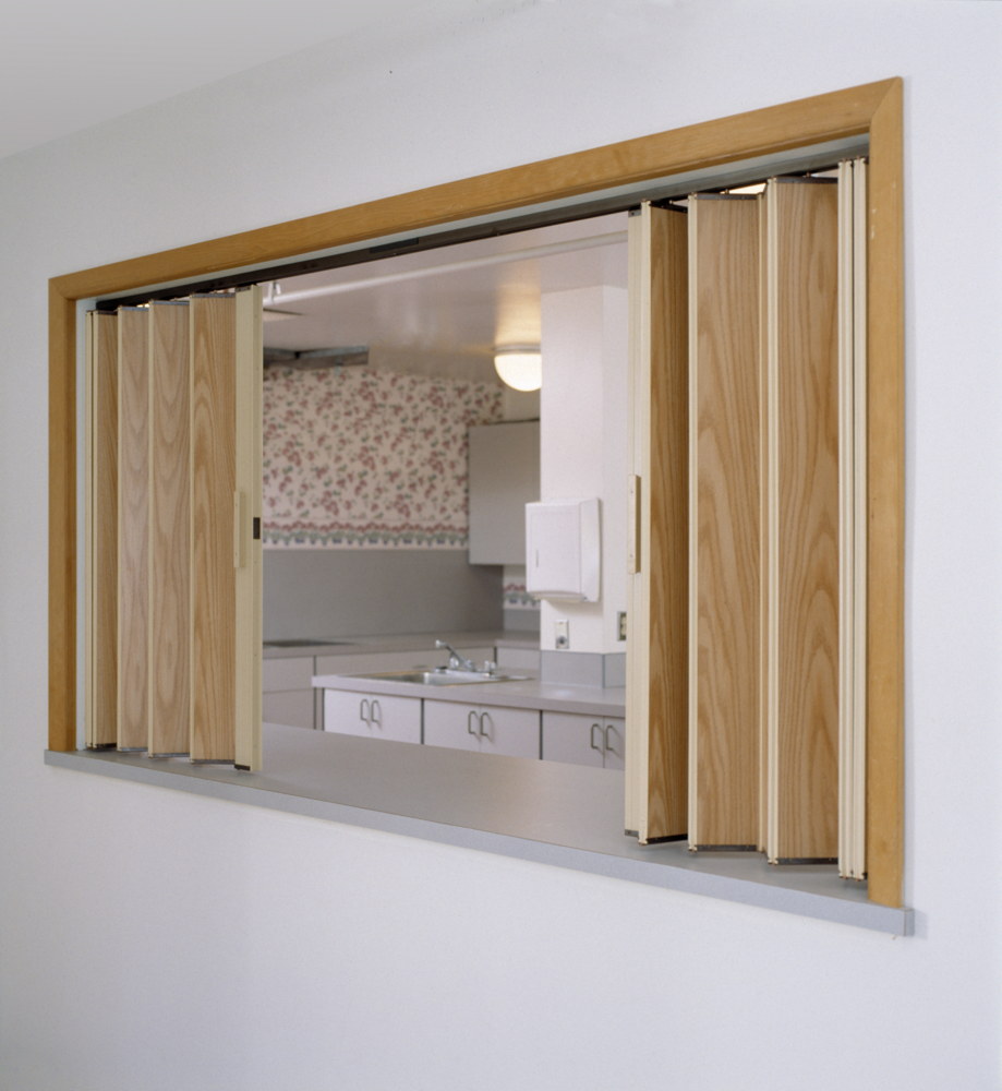 Woodfold Series 240H Hardwood Veneer Accordion Doors - Image 3