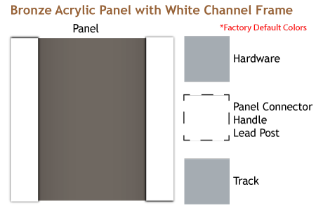Bronze White Factory Default Colors