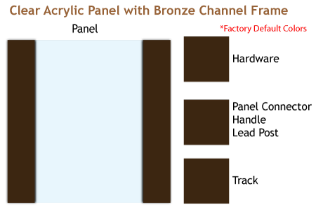 Clear Bronze Factory Default Colors