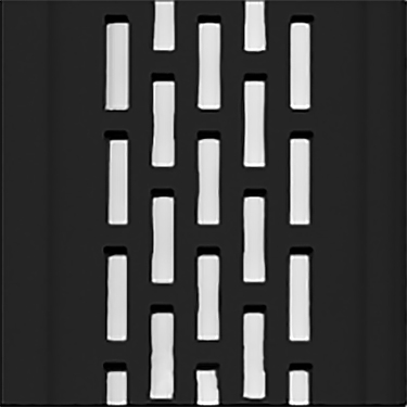 Black Perforated - Available only up to 8'-1'